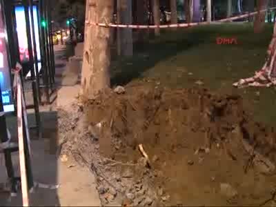 Gezi Parkında kazı hareketliliği