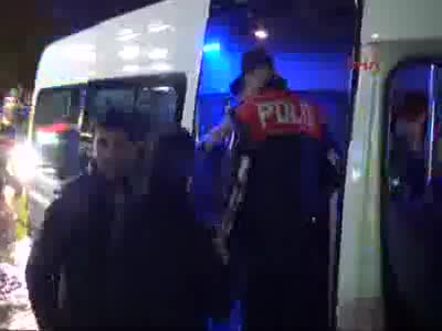 Öğrenci servisine silahlı saldırı