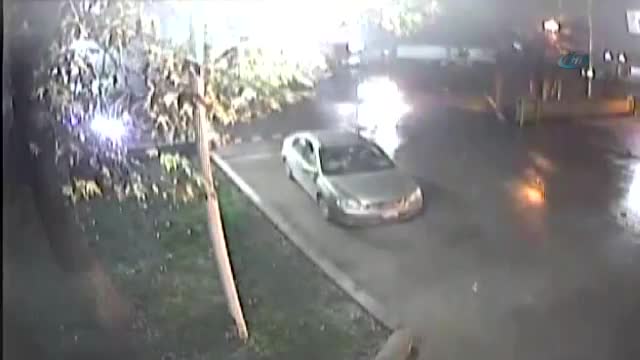 Akıl almaz kaza kamerada