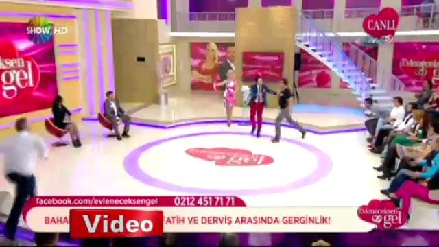 Evlilik programında kavga!