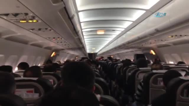 Karadenizli pilot uçakta kırdı geçirdi !
