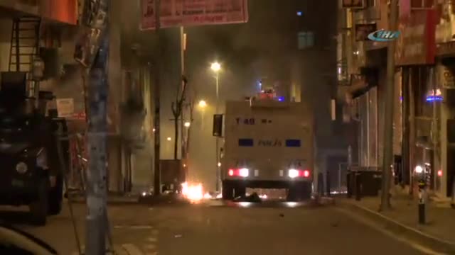 İstanbul'daki terör operasyonu ve olaylar kamerada
