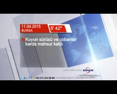 Bursa'da Nisan ortasında kar esareti