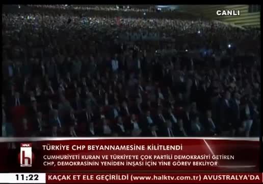 CHP seçim şarkısı ilk kez dinletildi