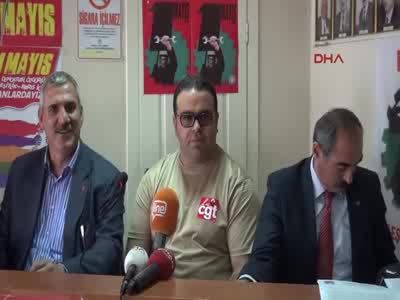 Bursalı işçilere Fransa'dan destek