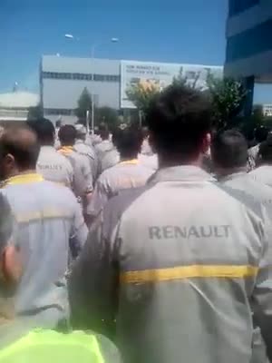 Metal işçilerinin protestosu sürüyor!