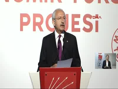 Kılıçdaroğlu Merkez Türkiye projesini tanıttı