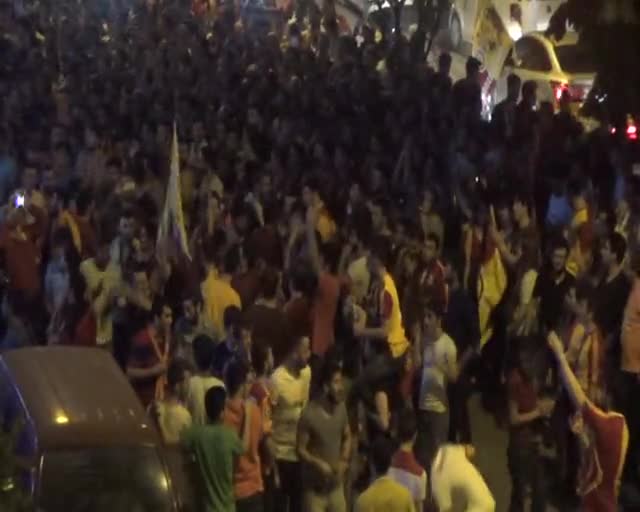 Bursa'da şampiyonluk kutlaması
