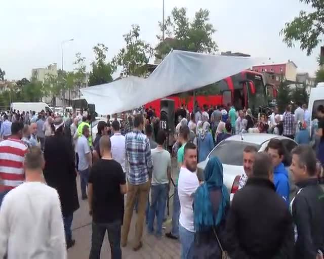 Bursaspor taraftarları umre yolcusu