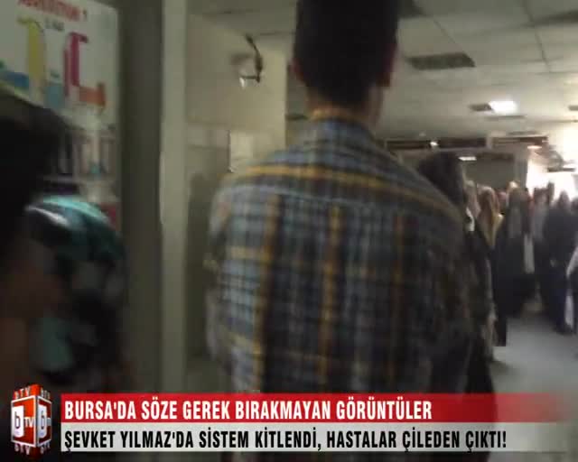 Bursa'da sağlık rezaleti!