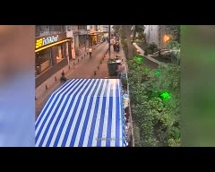 Kilisenin kapısını böyle ateşe verdiler
