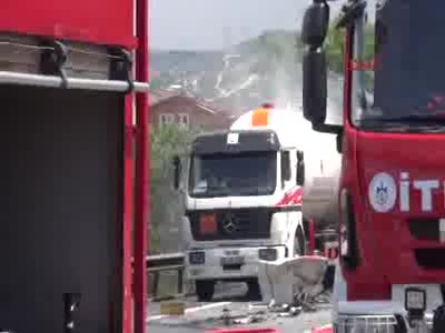TEM'de korkunç kaza