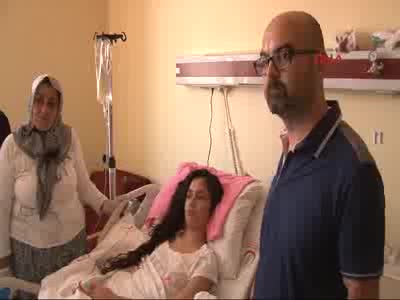 Mutlu Kaya vurulduktan sonra ilk kez görüntülendi