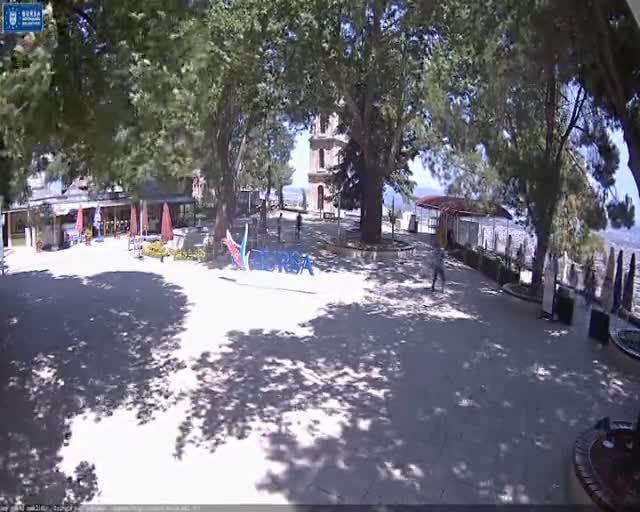 Bursa'daki cinayet şehir kamerasına da yansıdı