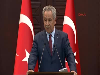 Arınç: Sınırda fiziki güvenlik sistemi kurulacaktır