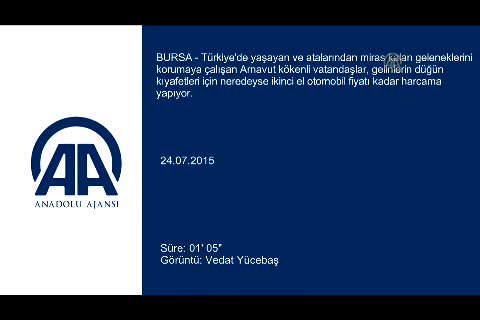 Bursalı gelinler bu gelenekten vazgeçmiyor