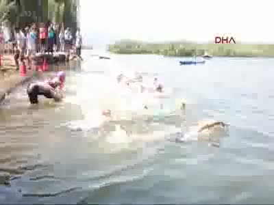 Üçüncü İznik Triatlonu tamamlandı