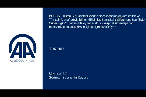 Timsah Arena'da sona yaklaşıldı