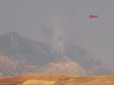 Şırnak dağlarındaki yangınlar sürüyor