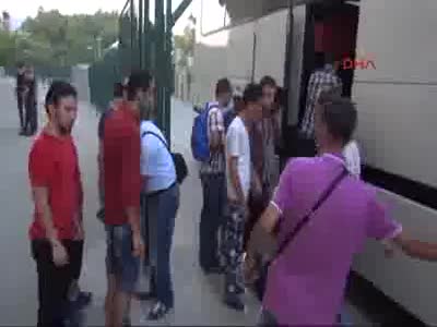 Suriyeliler kamplara gönderilmeye başlandı