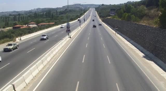 Kaza anı kamerada