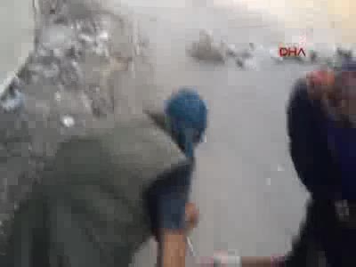 TOMA aracına roketatarlı saldırı