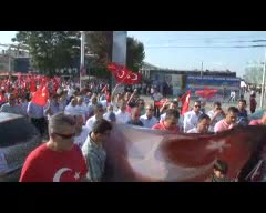 Bursa'da 'Mehmet'ler yürüdü! Teröre lanet yağdı...