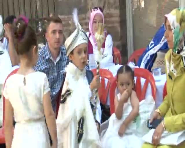 Bursa'da 50 çocuk erkekliğe ilk adımını attı