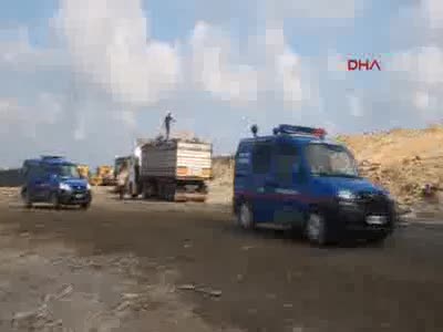 Çöplükte vahşet!