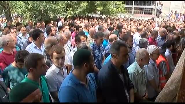 Bursa'da polise hüzünlü veda...
