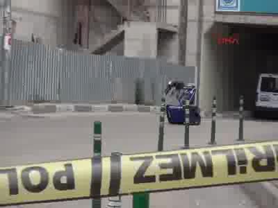 Bursa'daki şüpheli valiz böyle patlatıldı