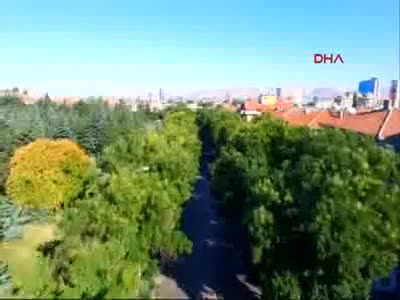 30 Ağustos Zafer Bayramı törenlerinde Anıtkabir havadan böyle görüntülendi  -1