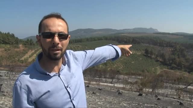 Bursa'da çıkan yangının çıkış yeri tespit edildi