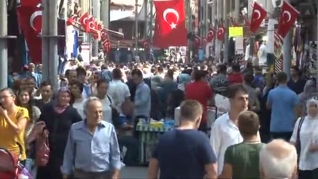 Bursa'da bayram alışverişi