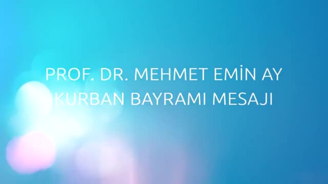 Bursa Müftüsü'nden Kurban Bayramı mesajı