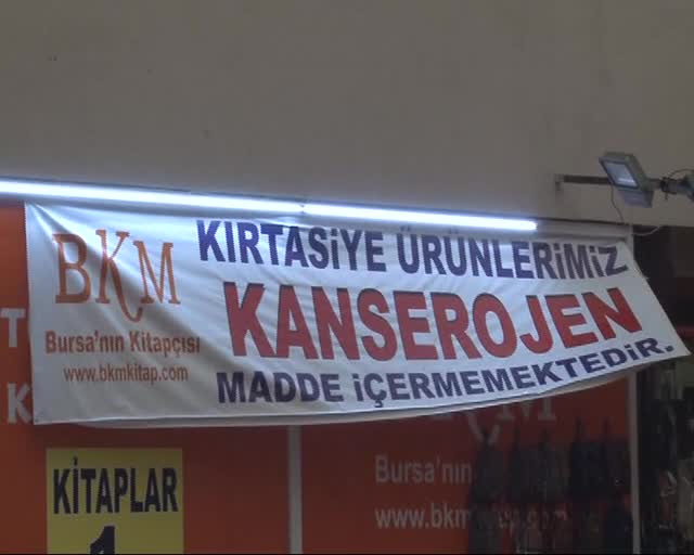 Kırtasiye ürünlerinde kanserojen madde uyarısı