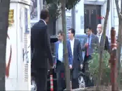 Melih Gökçek'ten Ahmet Hakan'a ziyaret