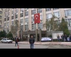 Taşeron işçilerden 'Haklarımız ödenmiyor' eylemi