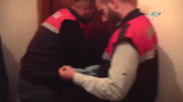 Narkotik operasyonu jandarma kamerasında