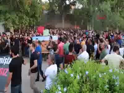 Ankara katliamı KKTC'de protesto edildi