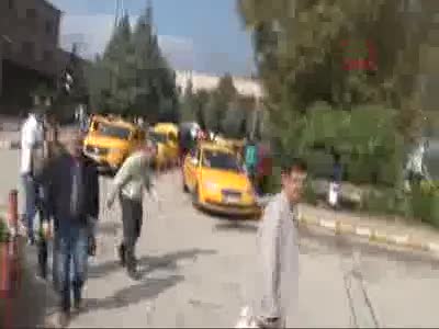 Ankara Garı önündeki şüpheli paket paniğe neden oldu