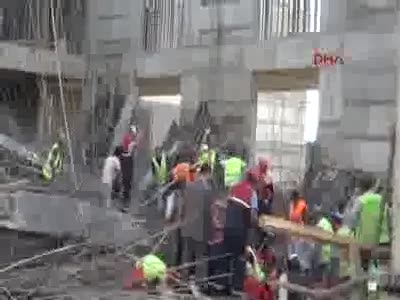 Balıkesir BAÜ Tıp Fakültesi Hastanesi ek binası inşatında çatı faciası -2