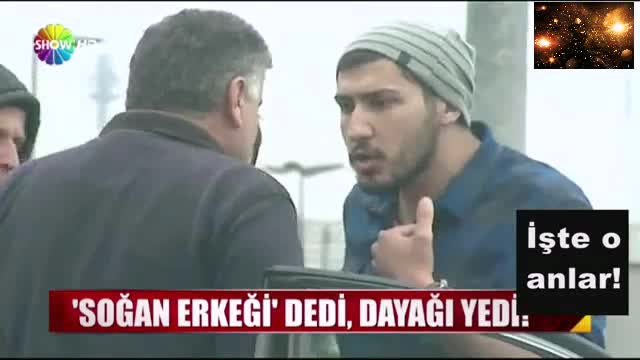 Kadıköy'de kaza yapan sürücülerin soğan erkeği kavgası