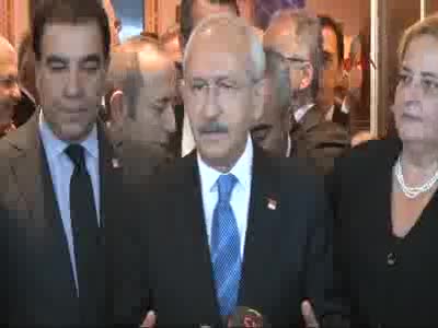 Kemal Kılıçdaroğlu gazetecilerin sorularını yanıtladı