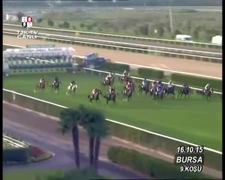 Bursa'da kırık ayakla birinci oldu