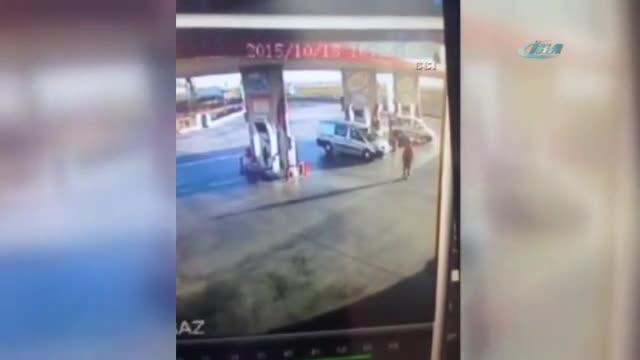 Aksaray'daki feci kazanın güvenlik kamerası görüntüleri ortaya çıktı