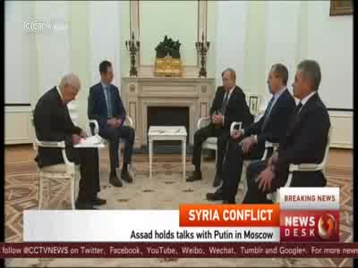 Beşar Esad Putin ile Moskova'da görüştü