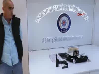 istanbul'da iki sahte polis yakalandı