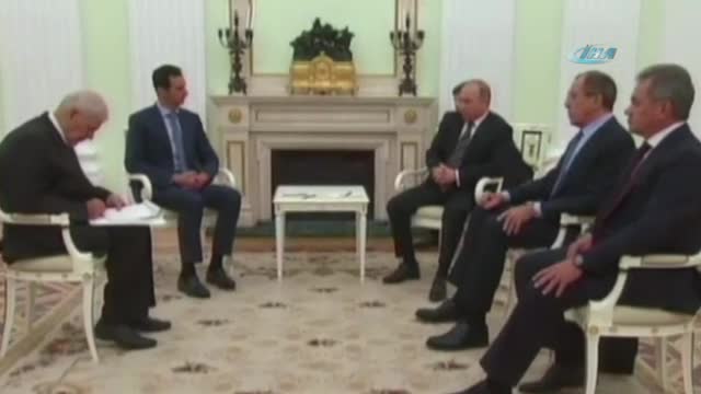 Erdoğan Putin'e Esed'in ziyaretini sordu