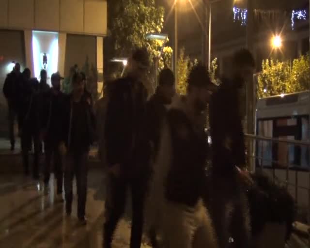 Bursa'da terör operasyonunda gözaltına alınan zanlılar hakim karşısında